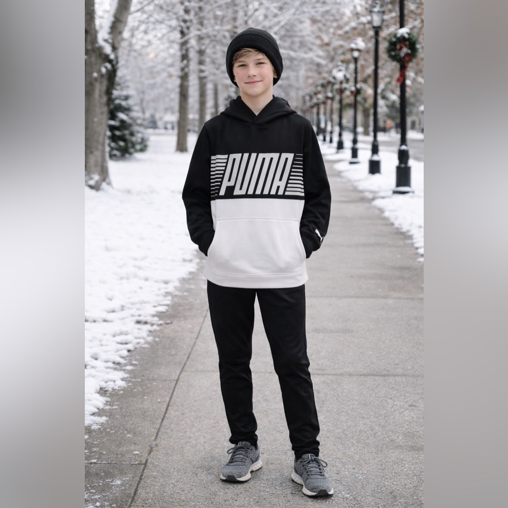 Puma fleece hoodie